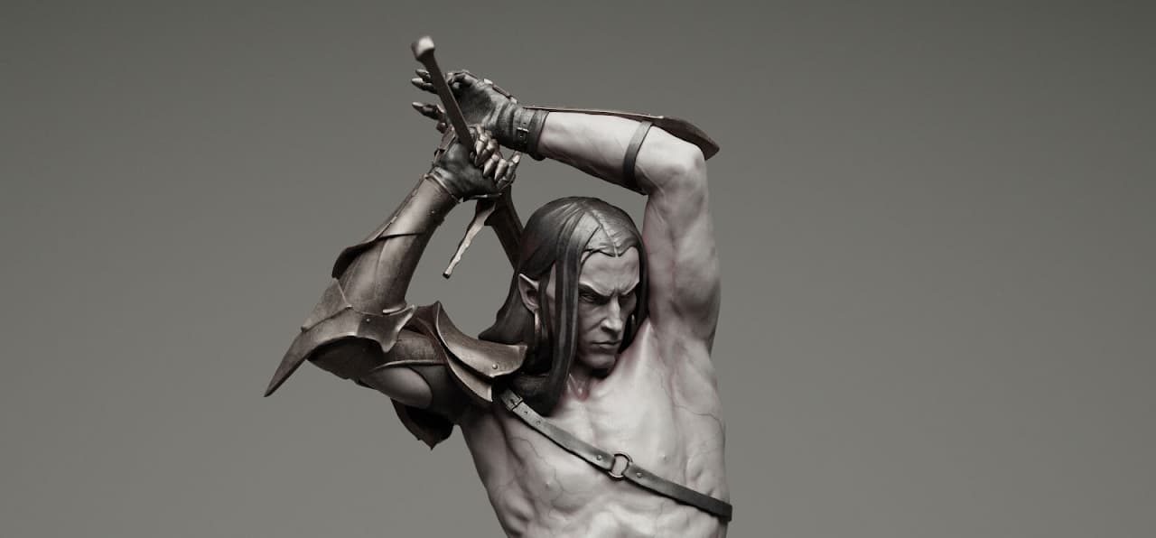 Các quy tắc và sự phức tạp của điêu khắc tượng in thu nhỏ trong ZBrush