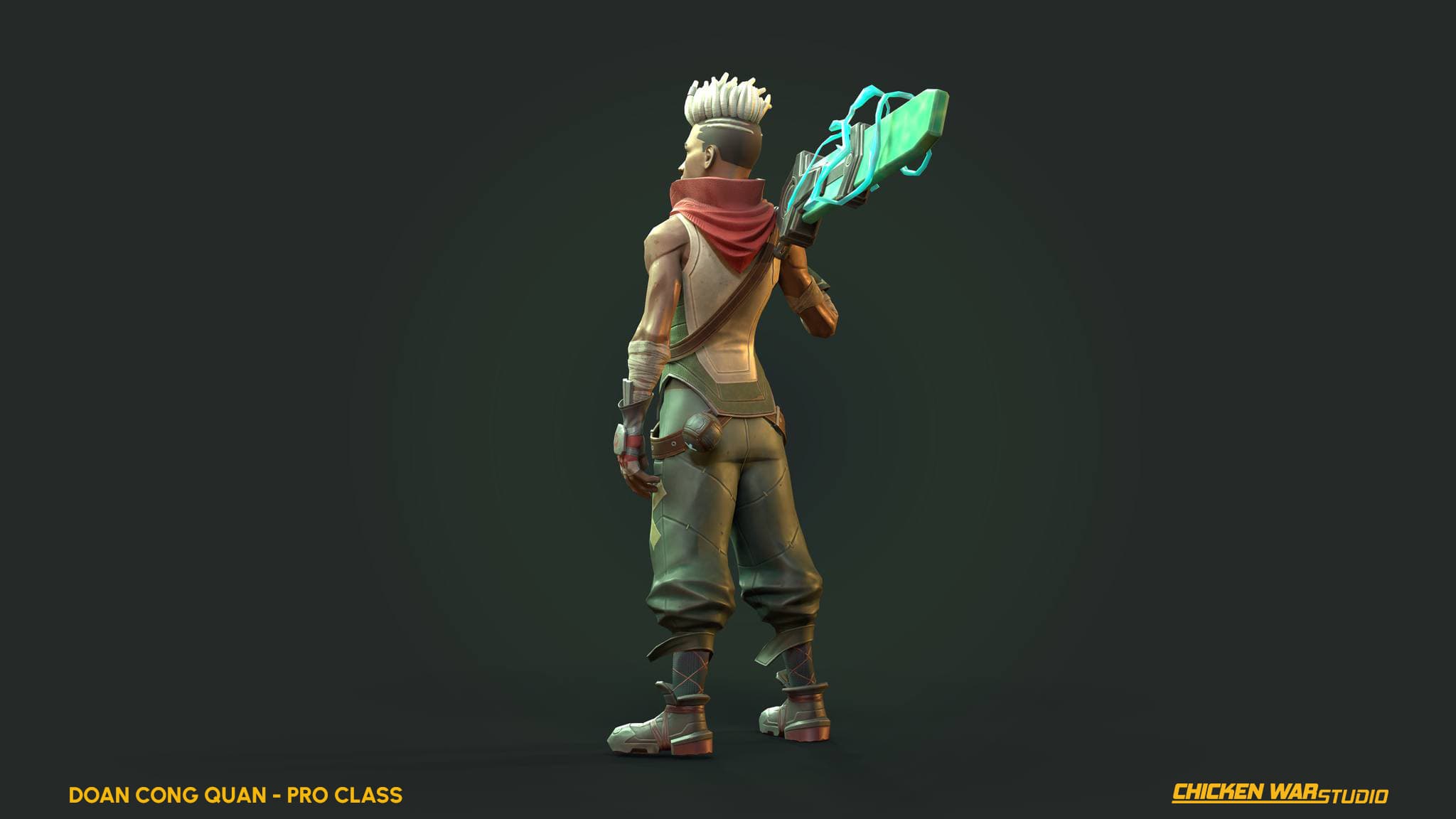 Chicken War Studio Student work, Doan Cong Quan - Ekko
