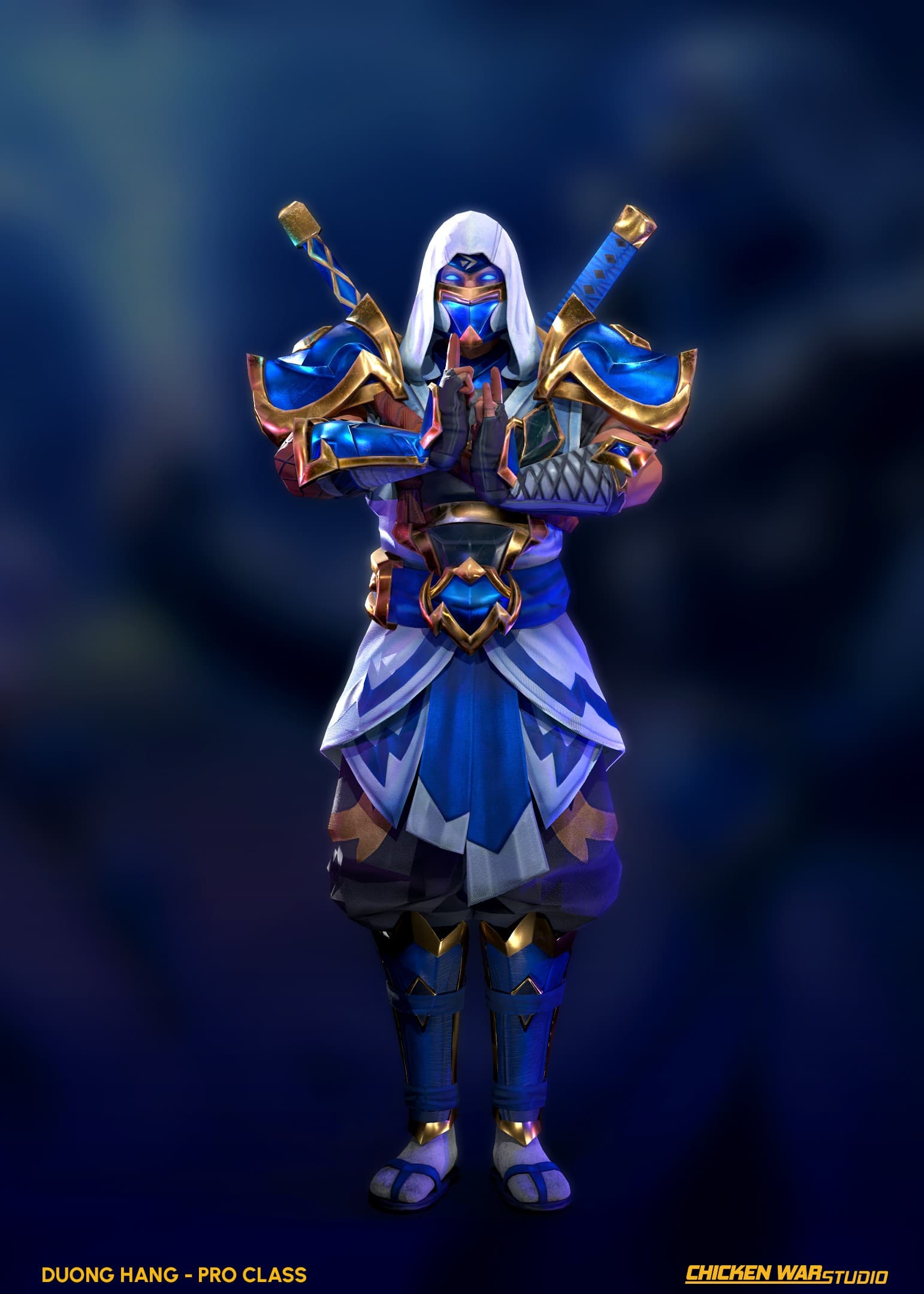 Chicken War Studio Student work, Duong Hang - Shockblade Shen