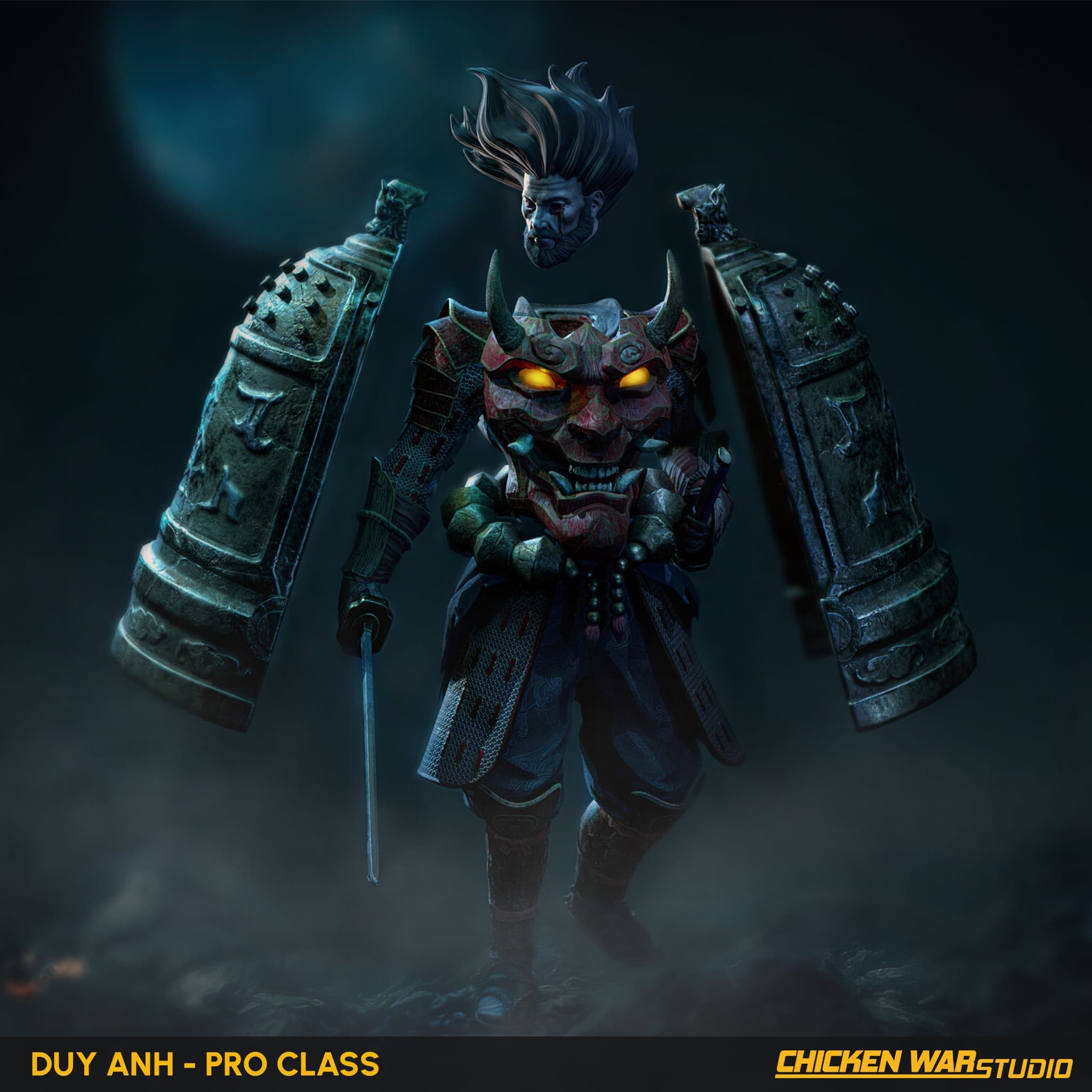 Chicken War Studio Student work, Duy Anh - Daimyo The Shogunate