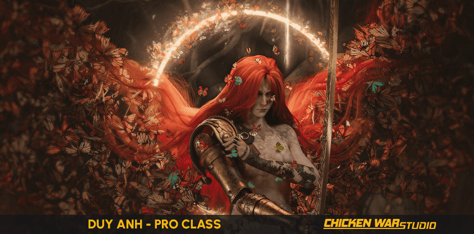 Chicken War Studio Student work, Duy Anh - Malenia