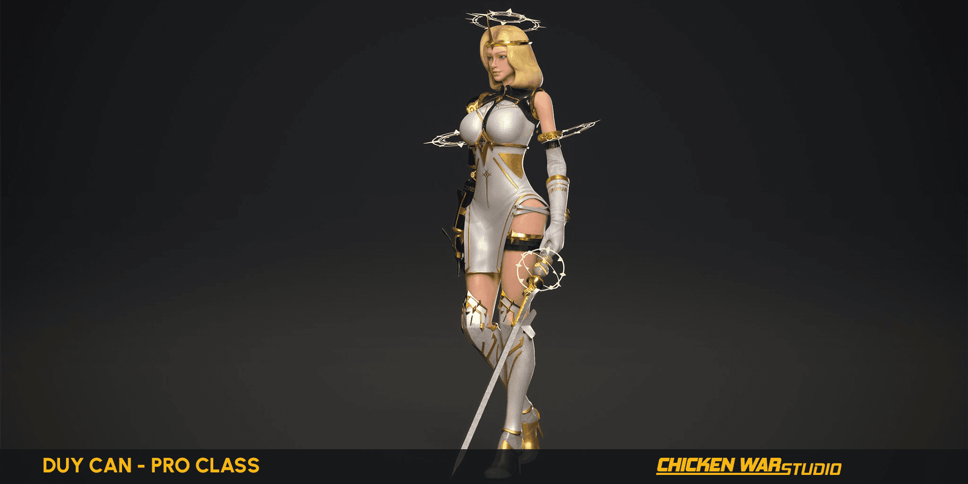 Chicken War Studio Student work, Duy Can - Angel