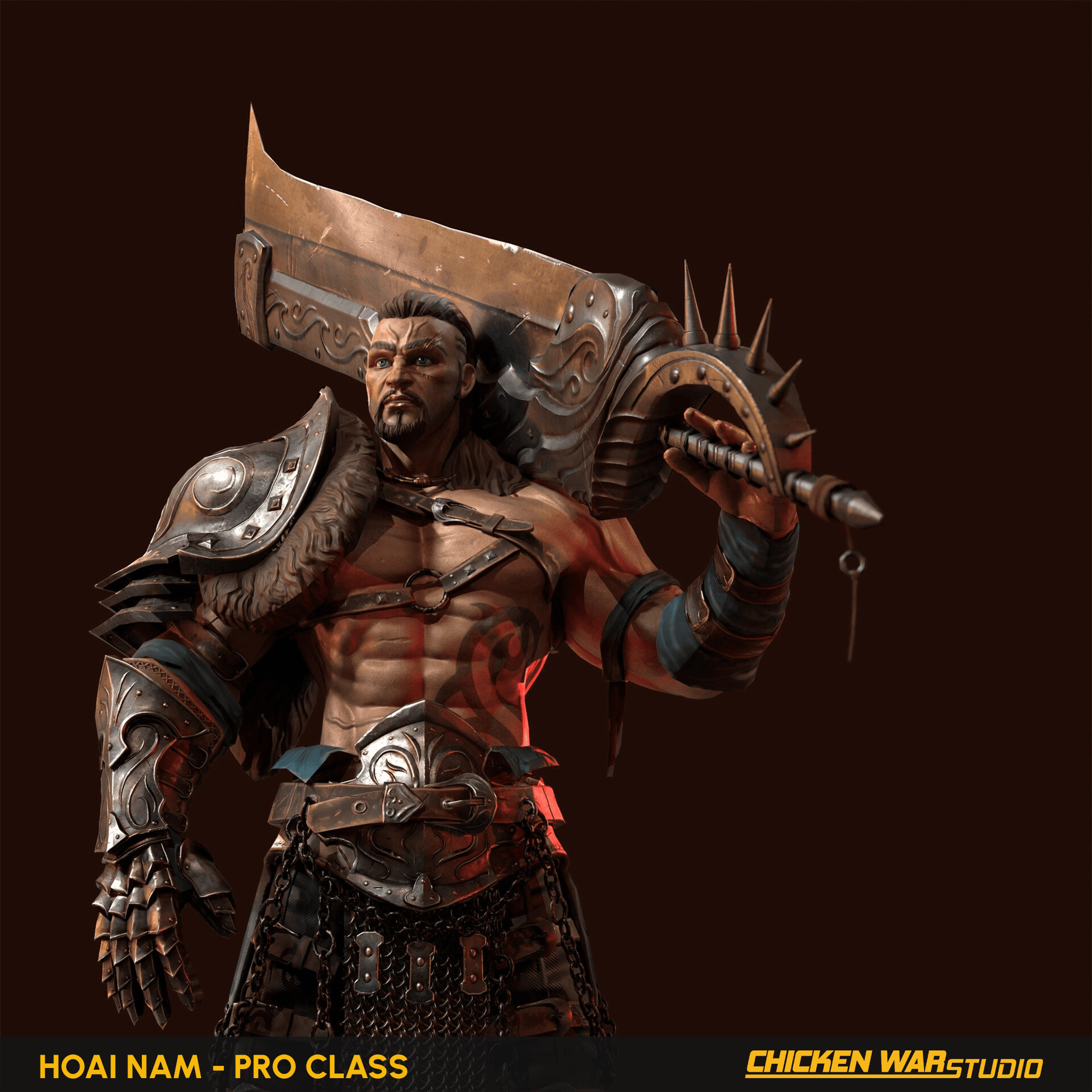 Chicken War Studio Student work, Hoai Nam - Executioner
