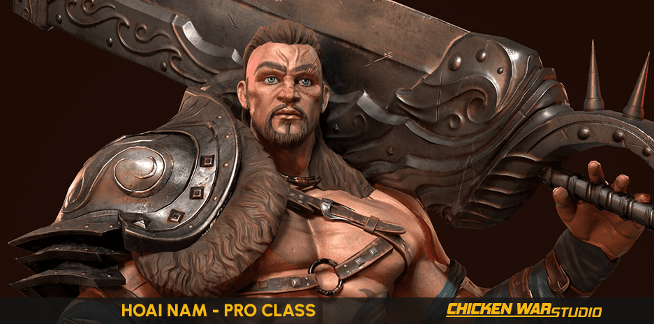 Chicken War Studio Student work, Hoai Nam - Executioner