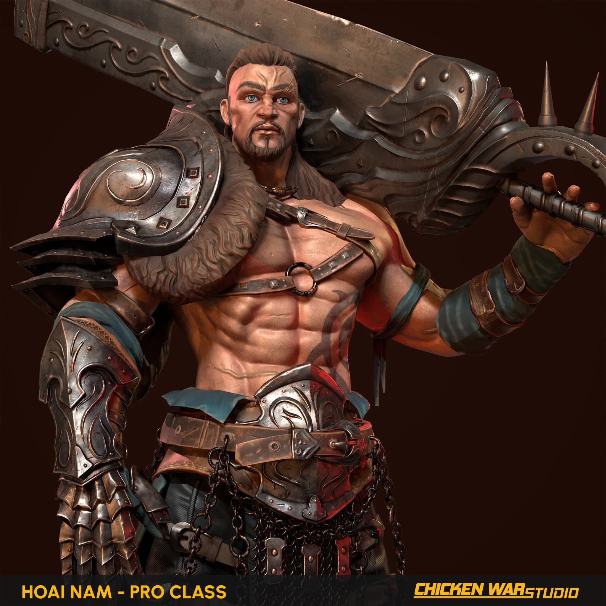Chicken War Studio Student work, Hoai Nam - Executioner