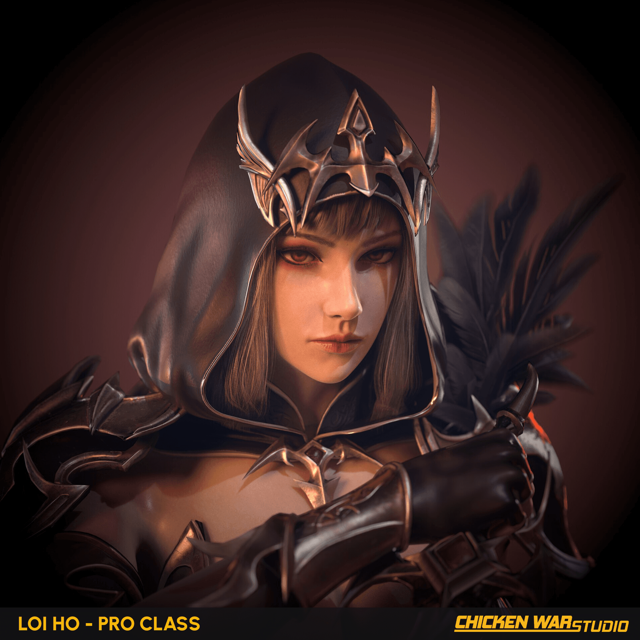 Chicken War Studio Student work, Loi Ho - Assassin