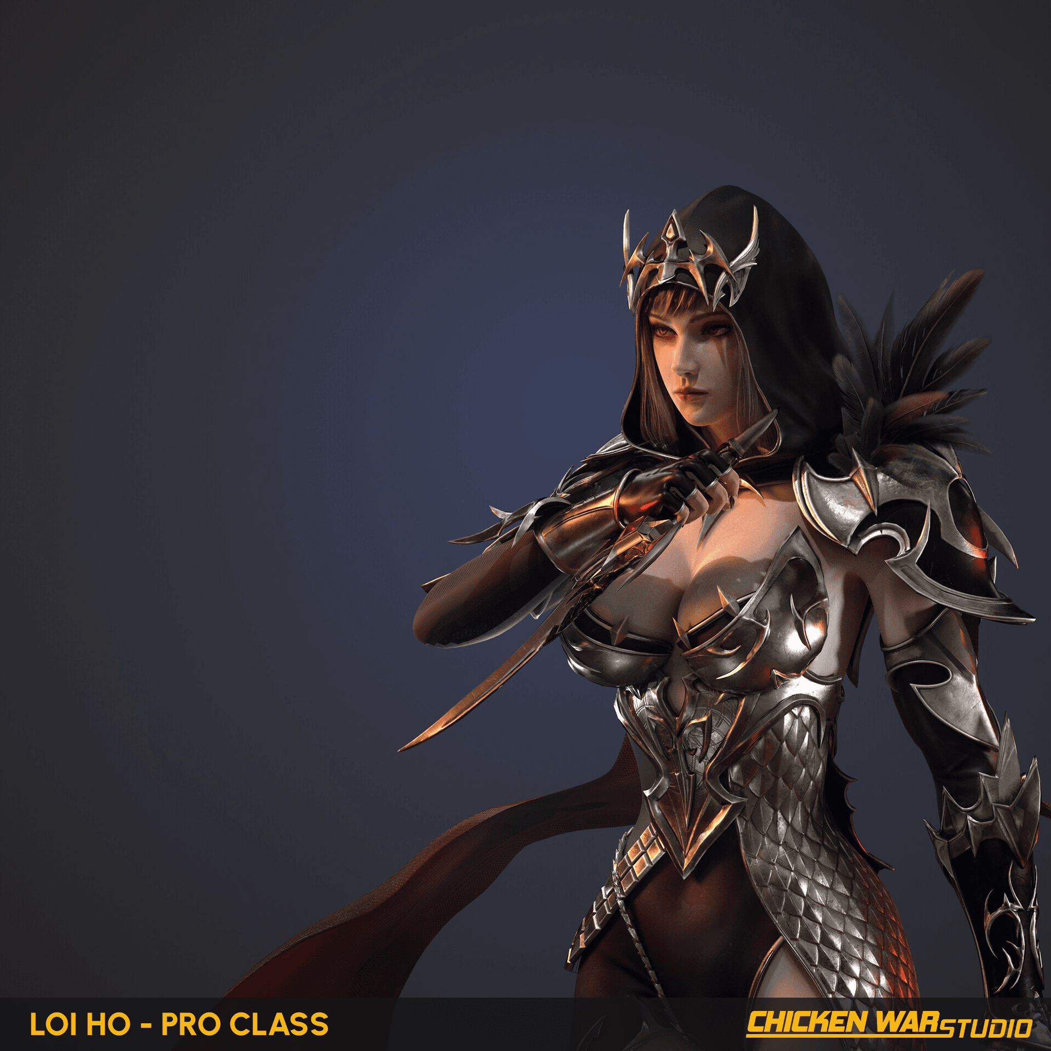 Chicken War Studio Student work, Loi Ho - Assassin