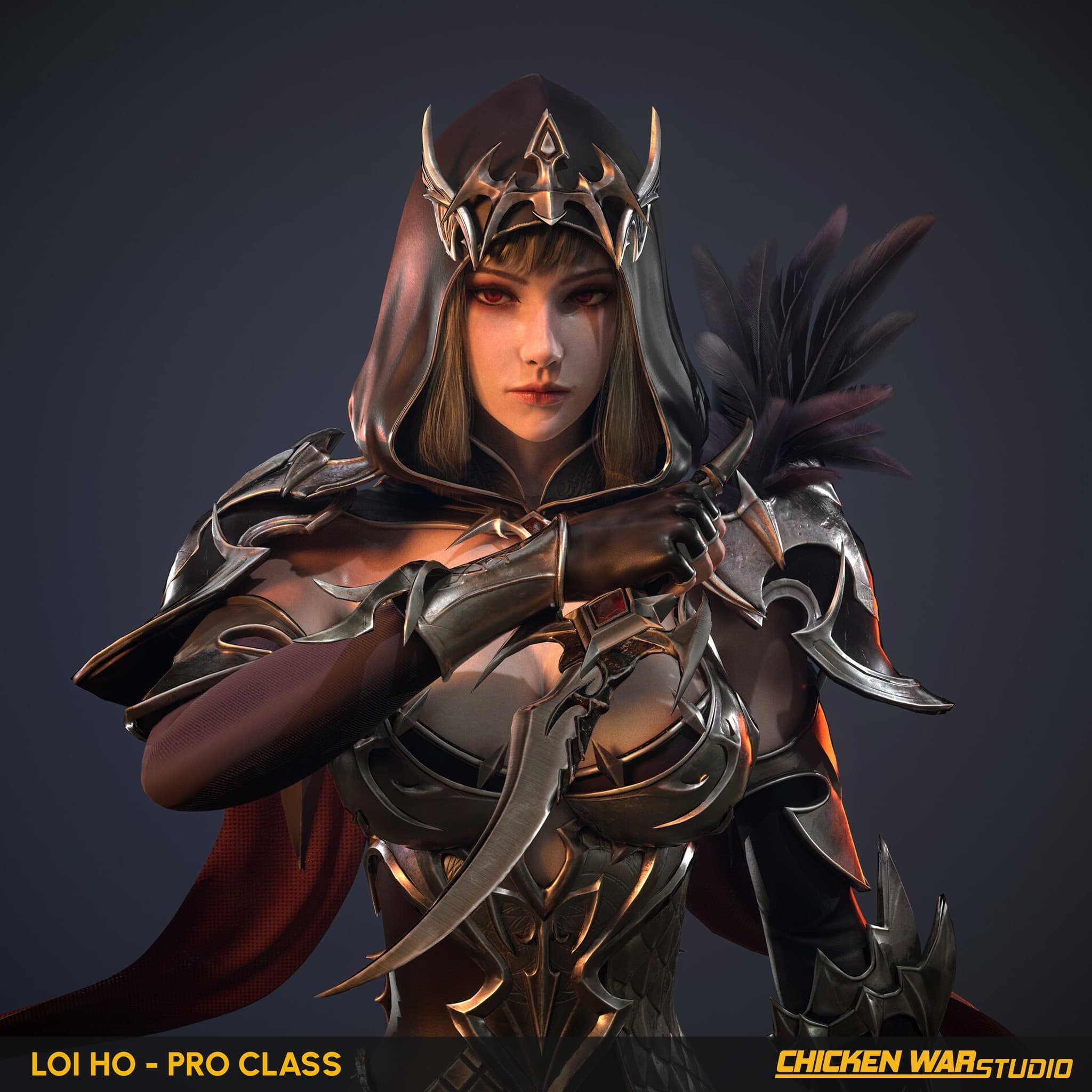 Chicken War Studio Student work, Loi Ho - Assassin