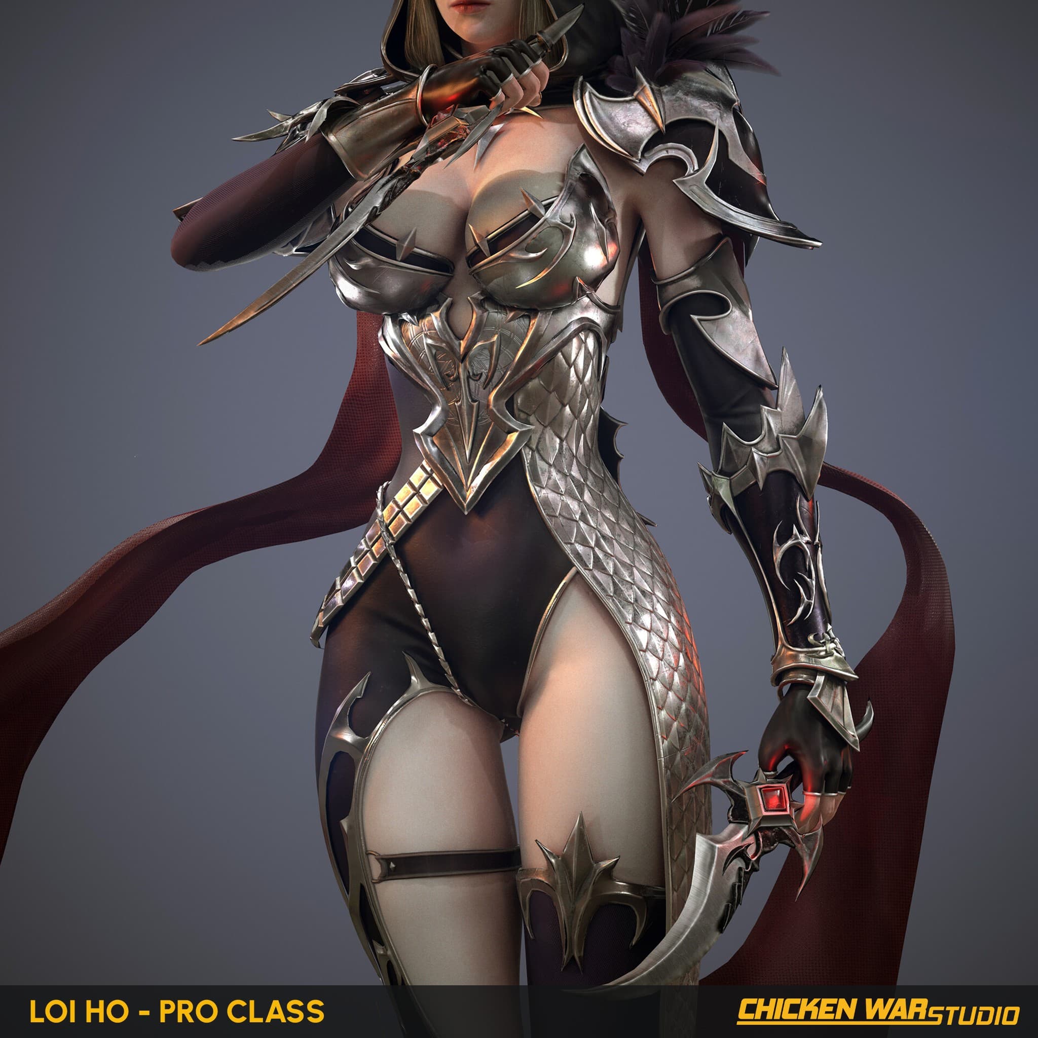 Chicken War Studio Student work, Loi Ho - Assassin