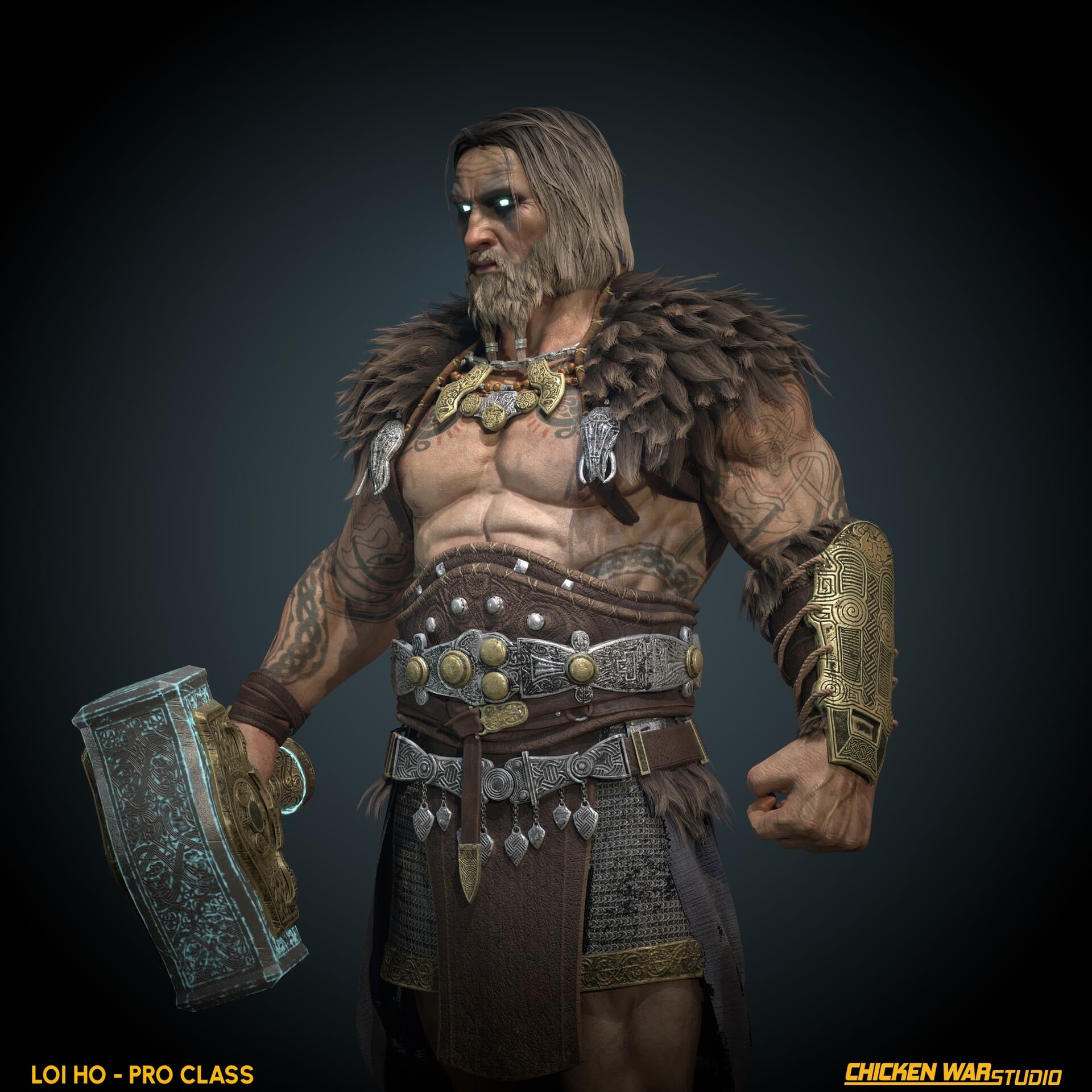 Chicken War Studio Student work, Loi Ho - Thor