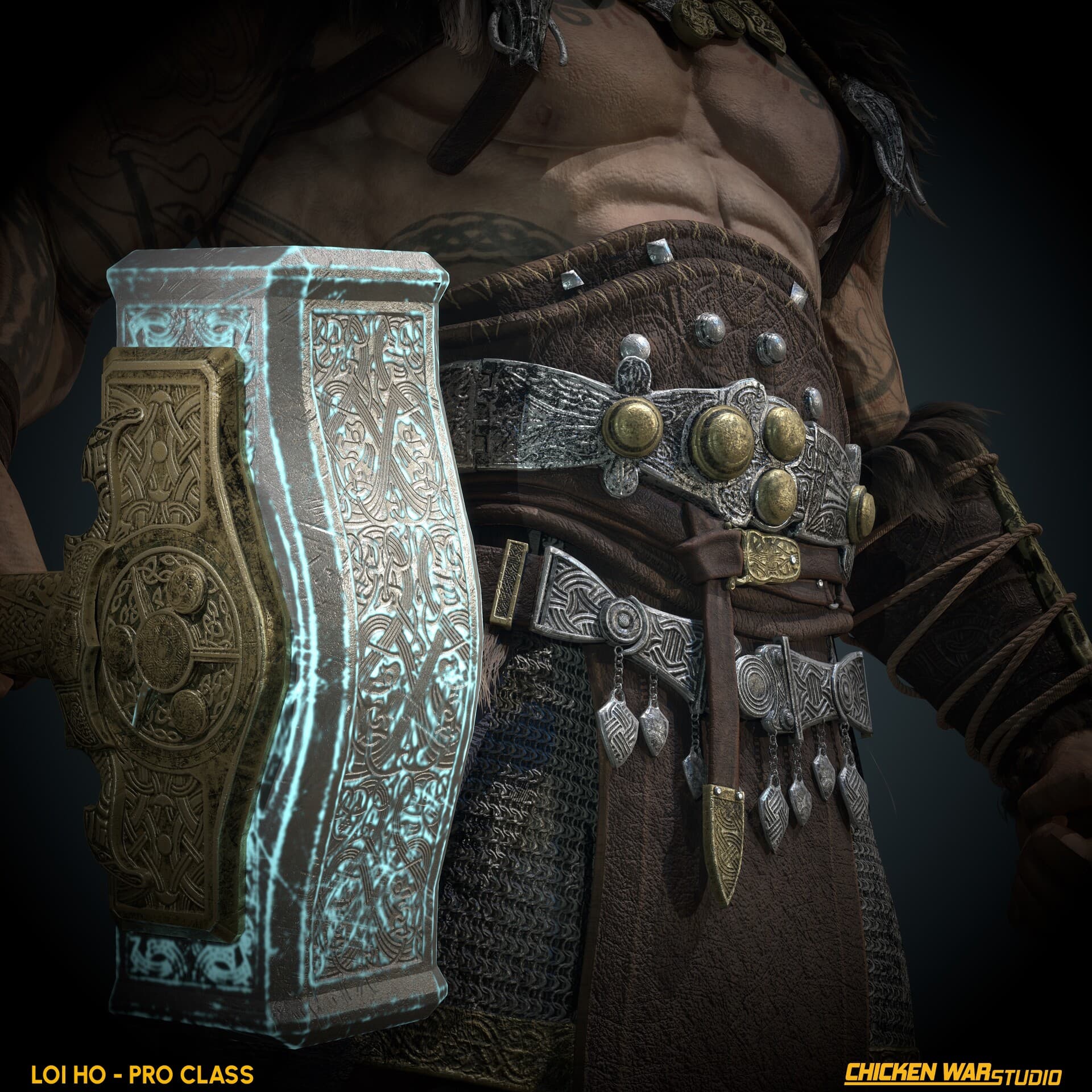 Chicken War Studio Student work, Loi Ho - Thor