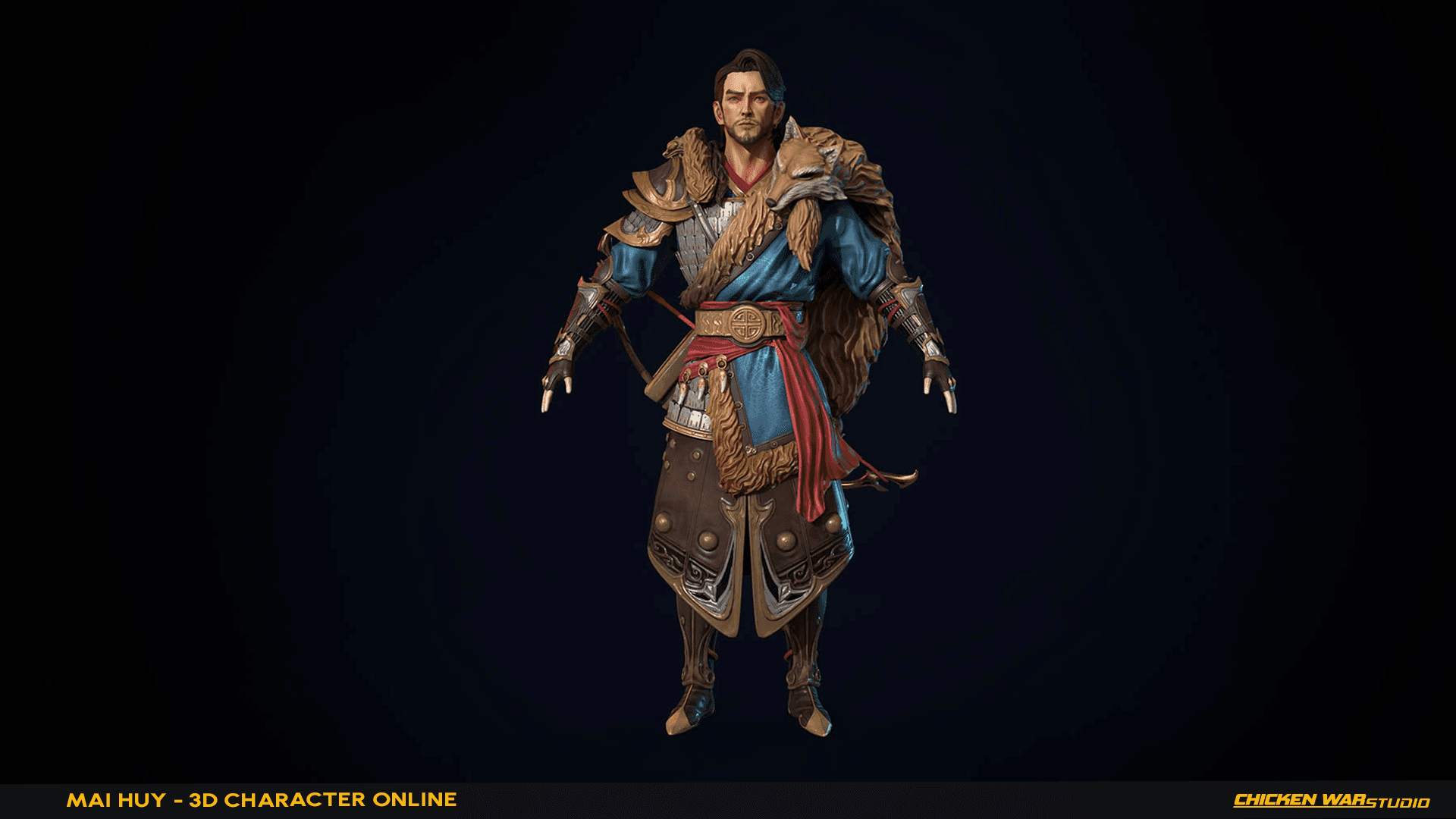 Chicken War Studio Student work, Mai Huy - Warrior