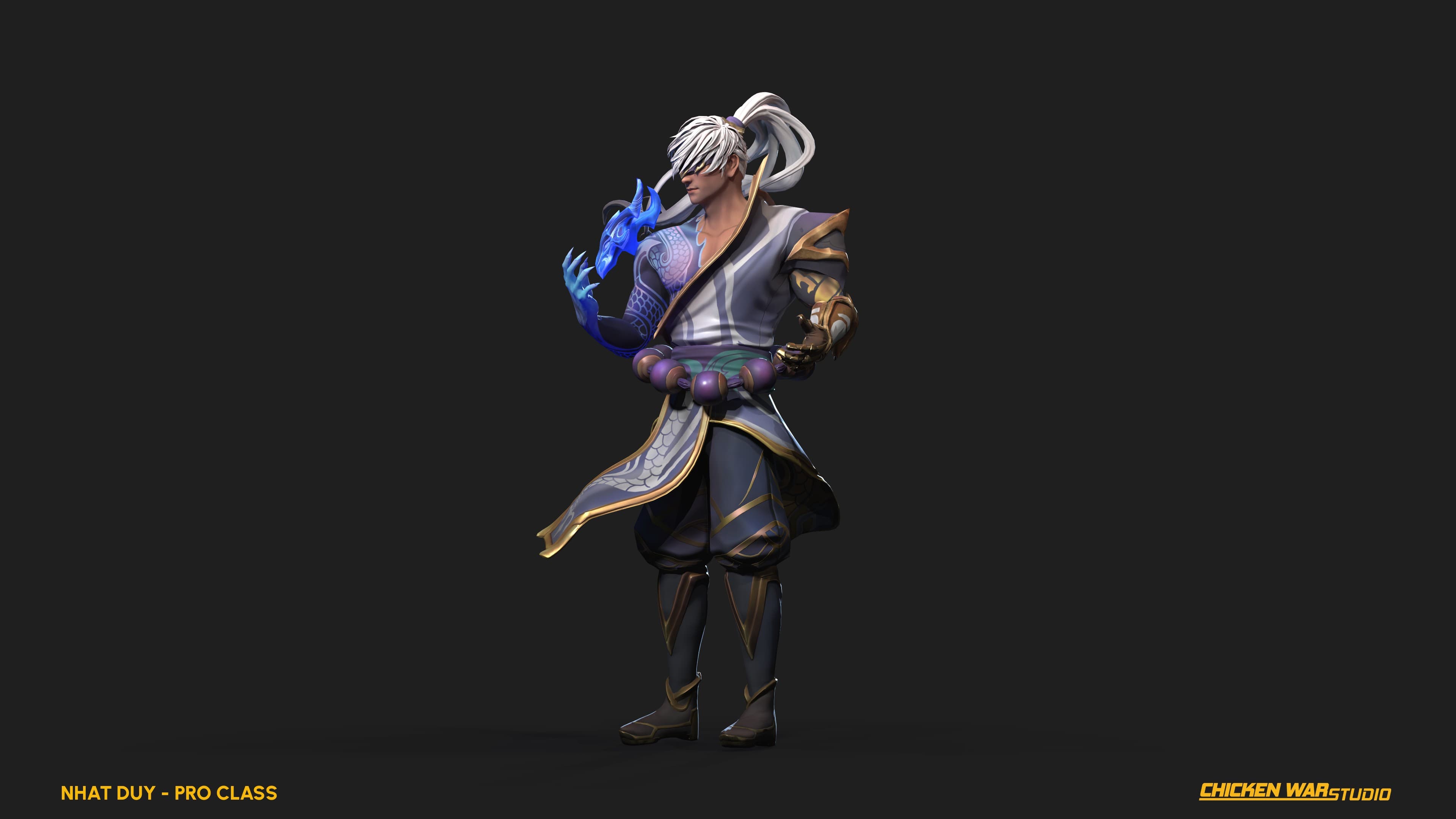 Chicken War Studio Student work, Nhut Phong - Mercenary
