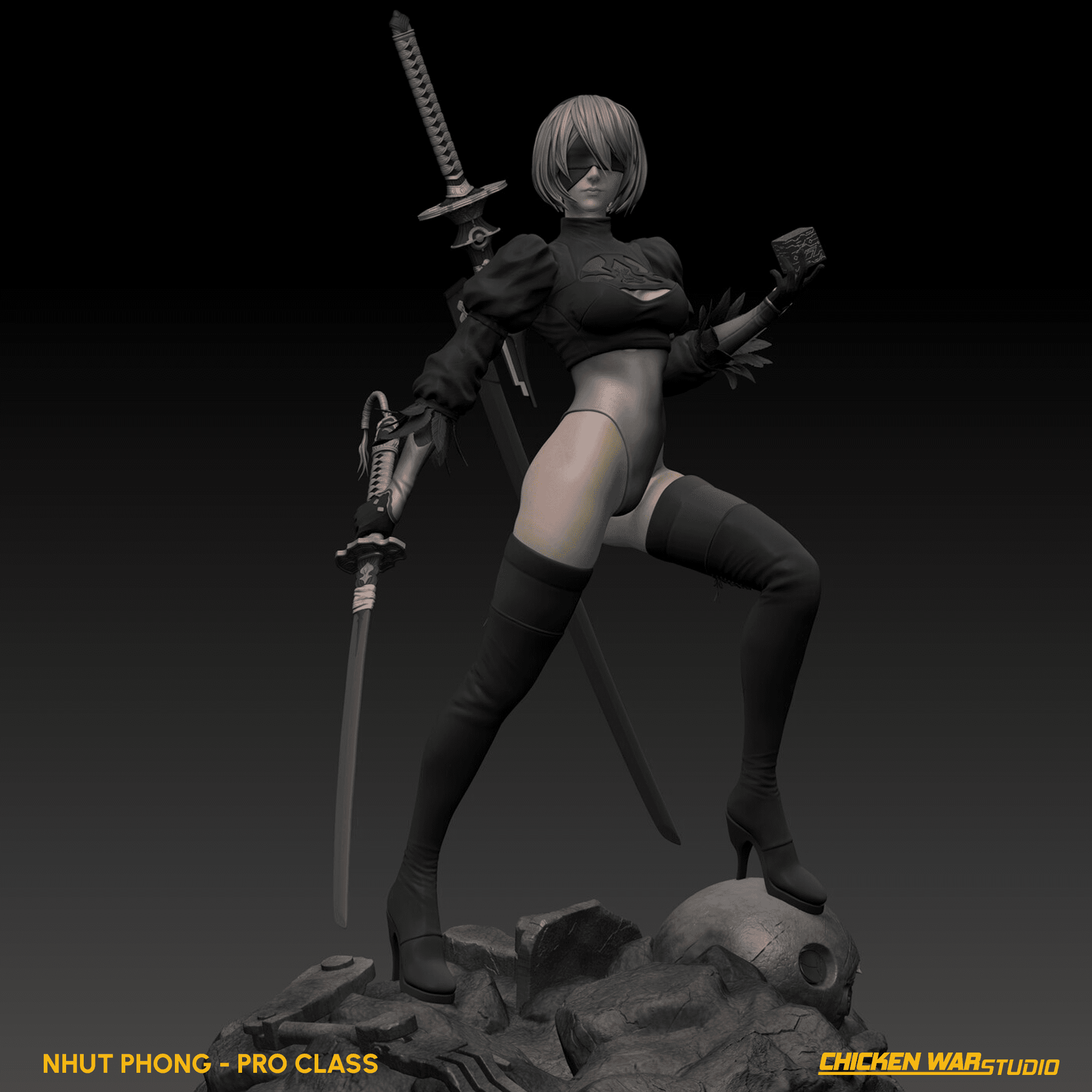 Chicken War Studio Student work, Loi Ho - Thor