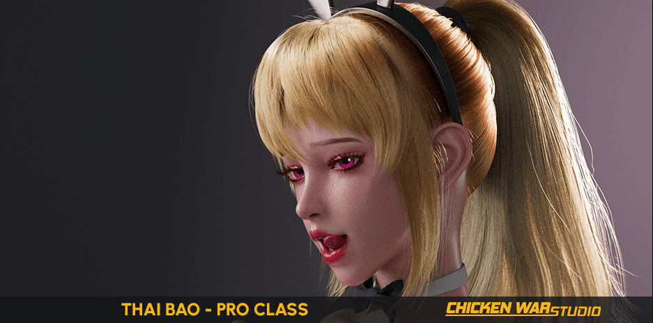 Chicken War Studio Student work, Thai Bao - Bunny Girl