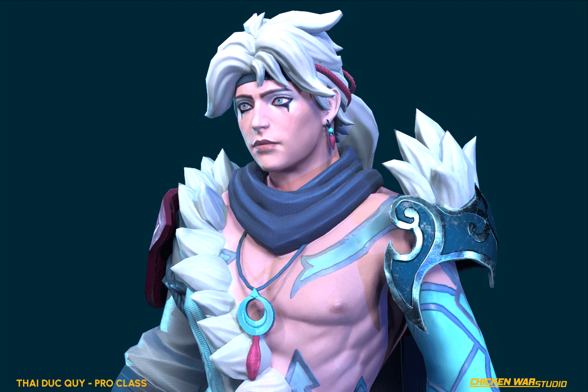 Chicken War Studio Student work, Thai Duc Quy - Varus (League of Legend)