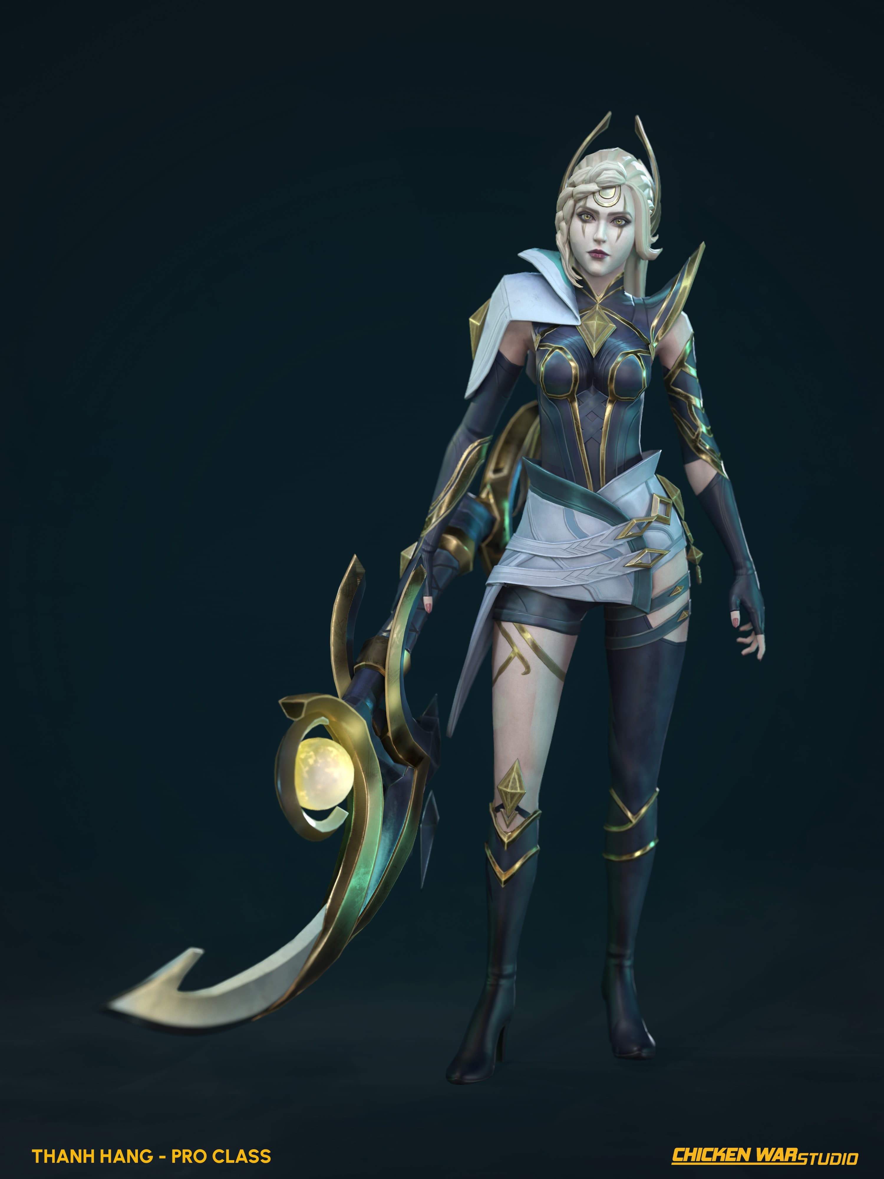 Chicken War Studio Student work, Thanh Hang - Sentinel  Diana