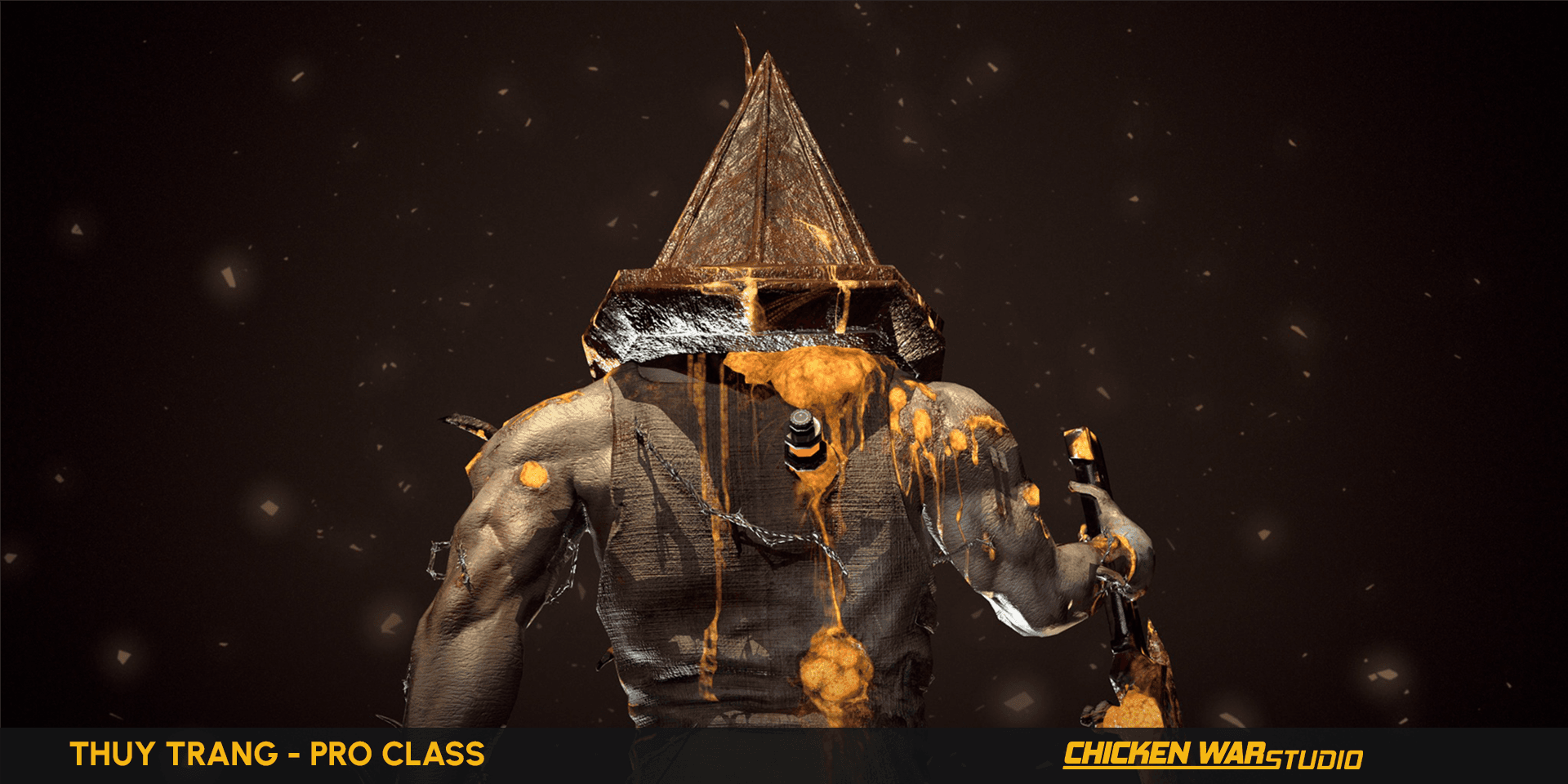 Chicken War Studio Student work, Thuy Trang - Pyramid Head