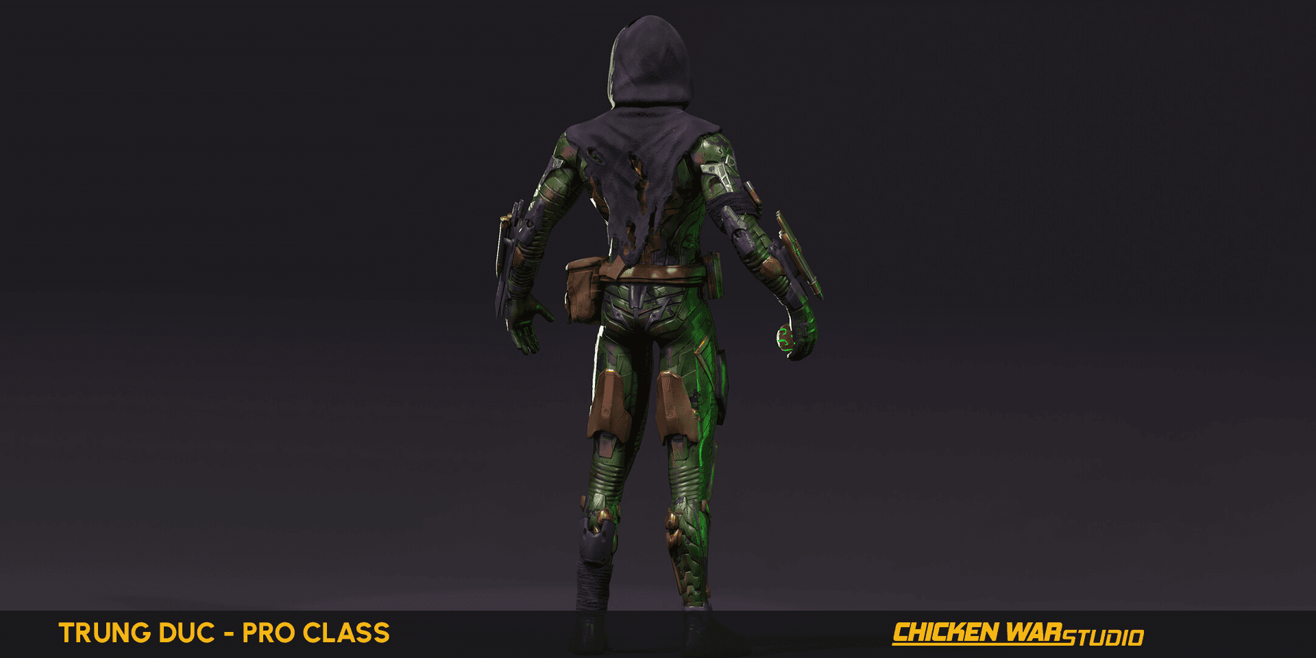 Chicken War Studio Student work, Trung Duc - Green Goblin