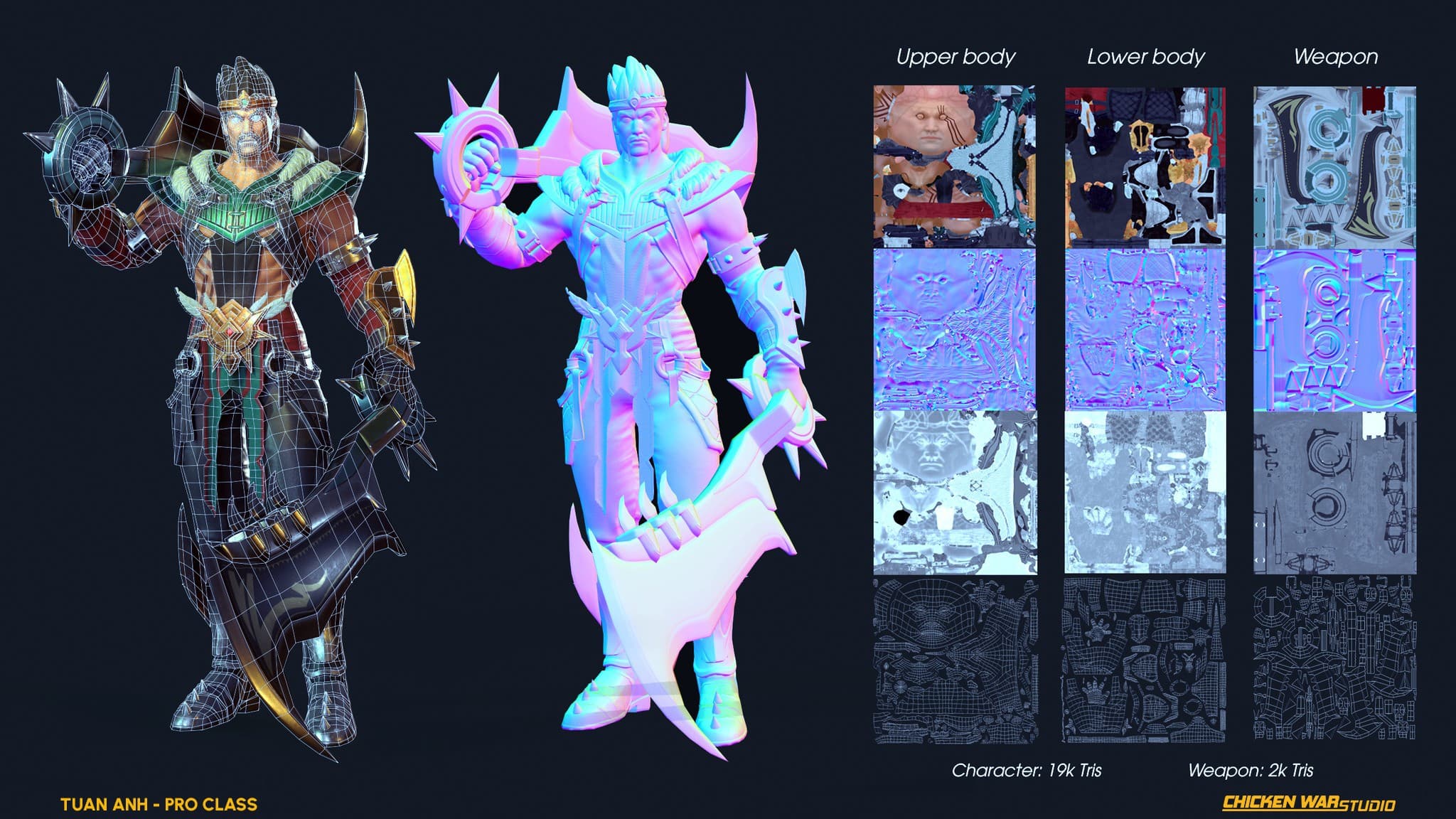 Chicken War Studio Student work, Tuan Anh - Draven