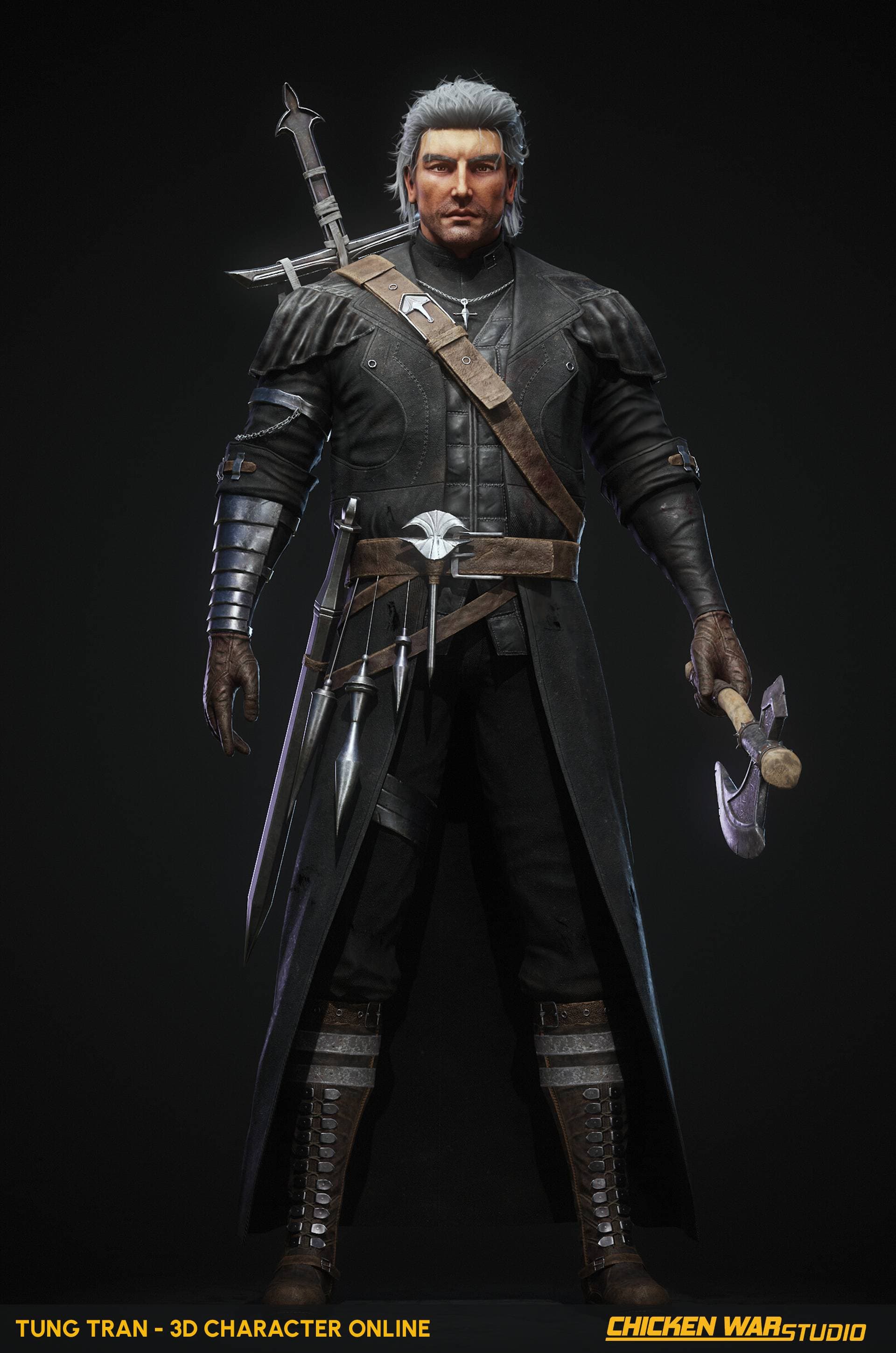 Chicken War Studio Student work, Tung Tran - Hunter