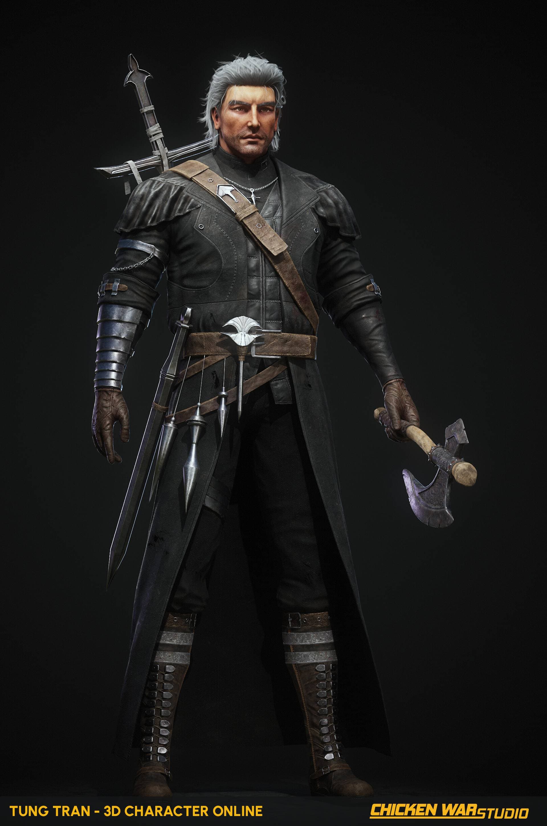 Chicken War Studio Student work, Tung Tran - Hunter
