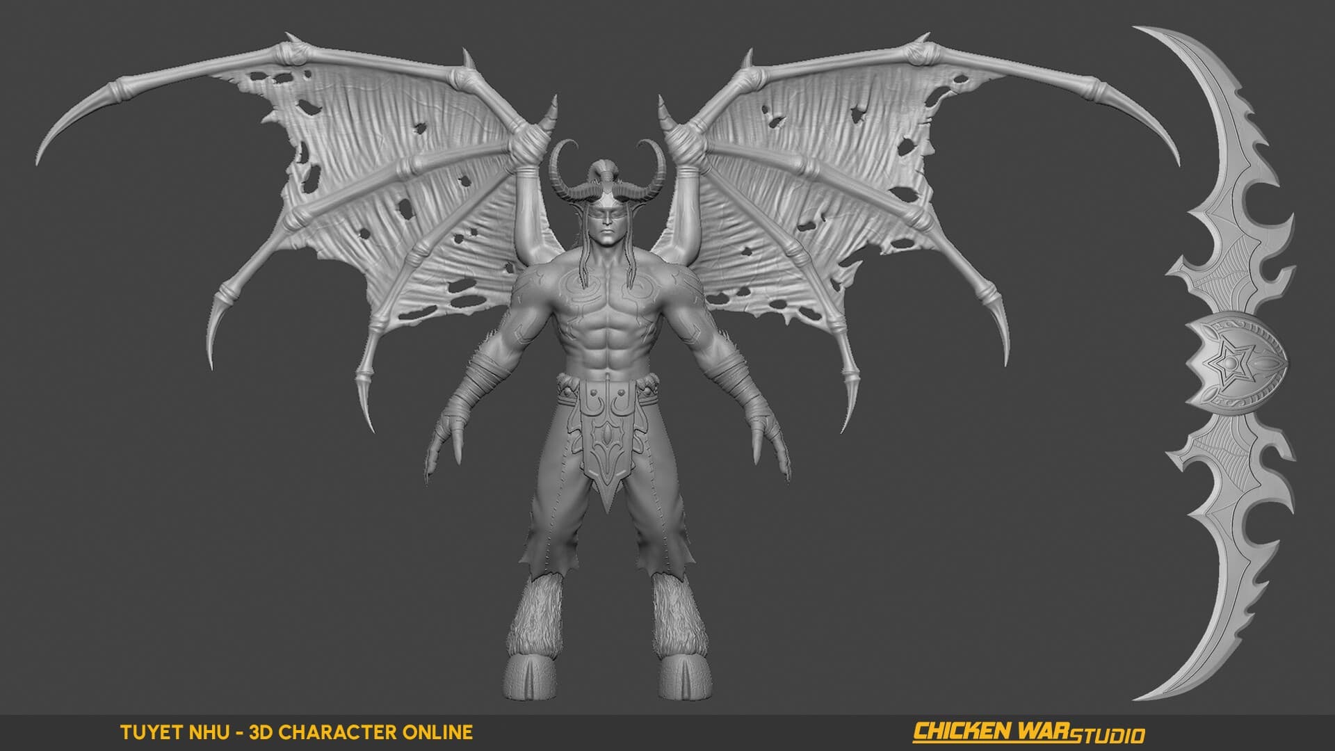 Chicken War Studio Student work, Tuyet Nhu - Illidan
