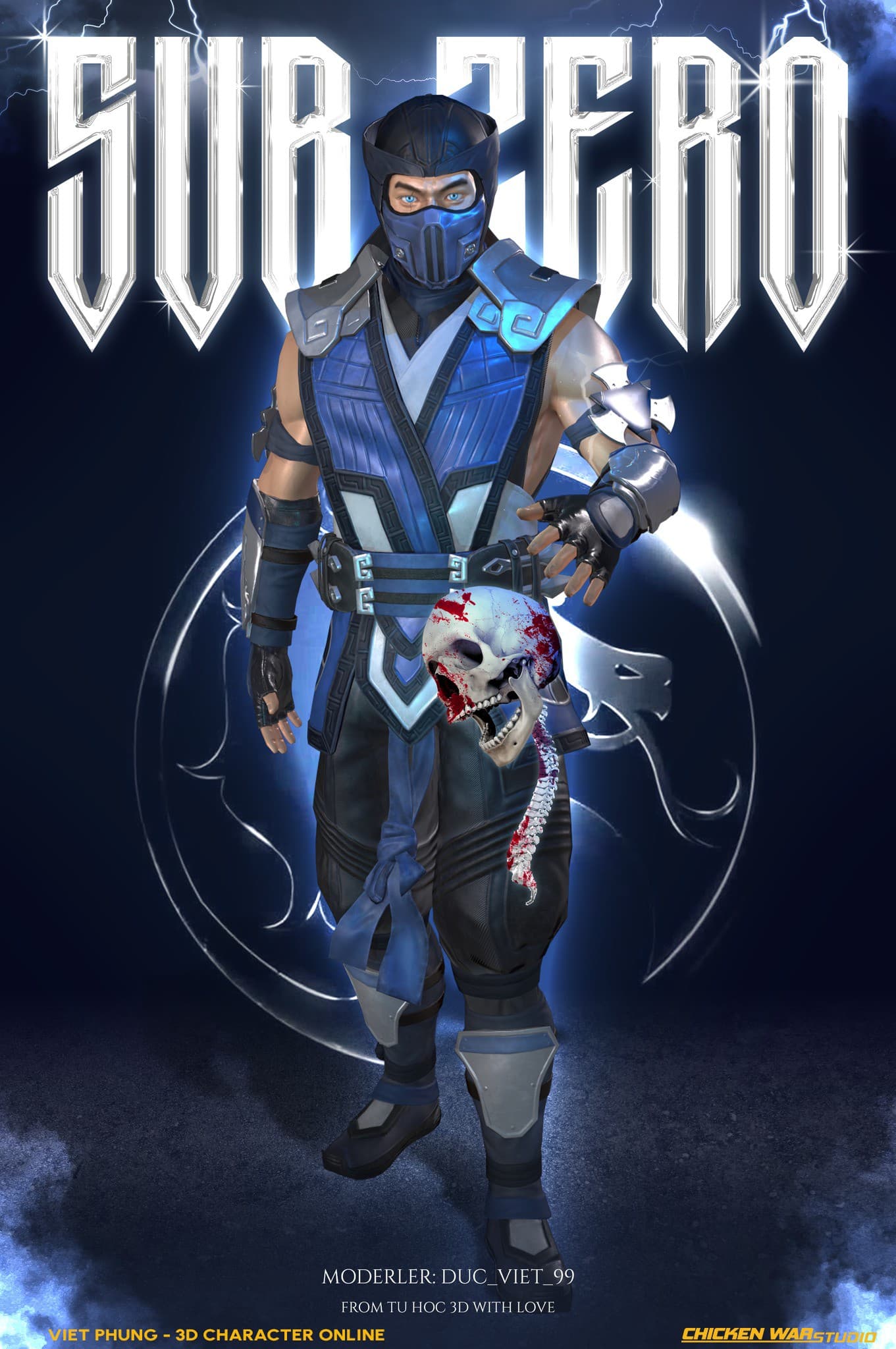 Chicken War Studio Student work, Viet Phung - Sub Zero
