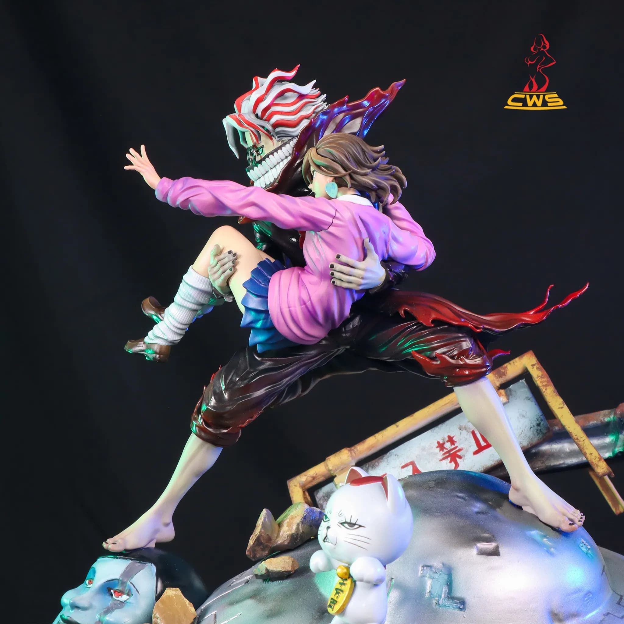 CW Studio's figure - Momo and Okarun (Dandadan)