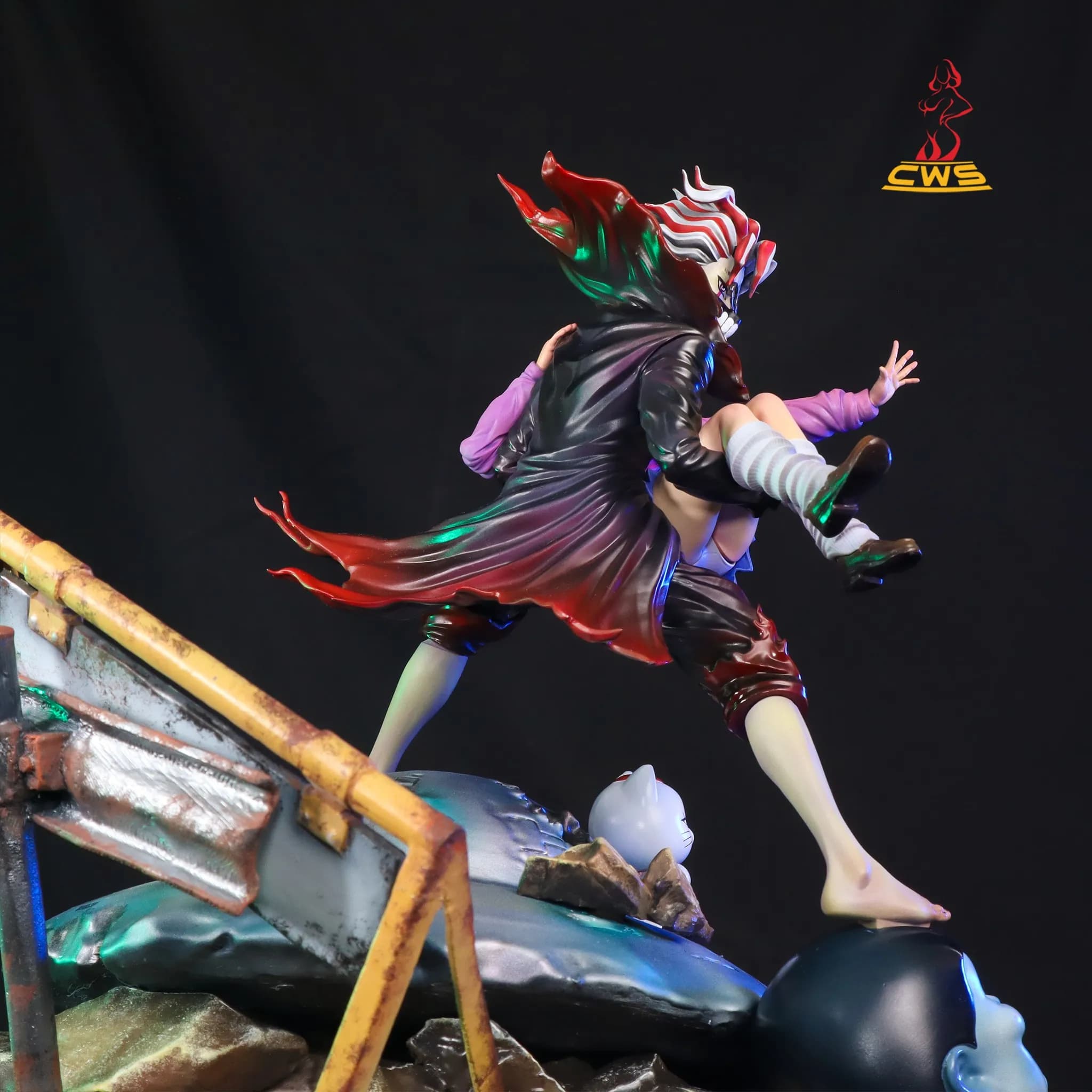 CW Studio's figure - Momo and Okarun (Dandadan)