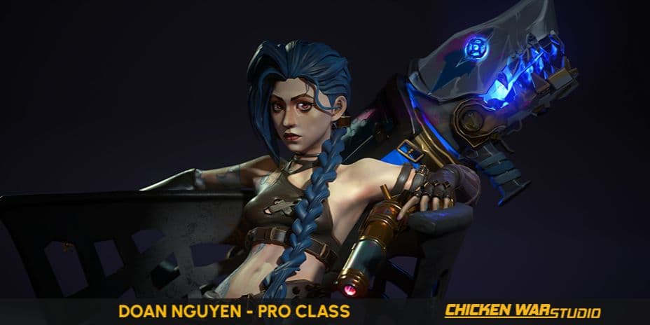 Ảnh sản phẩm học viện học tại CHICKEN WAR STUDIO
